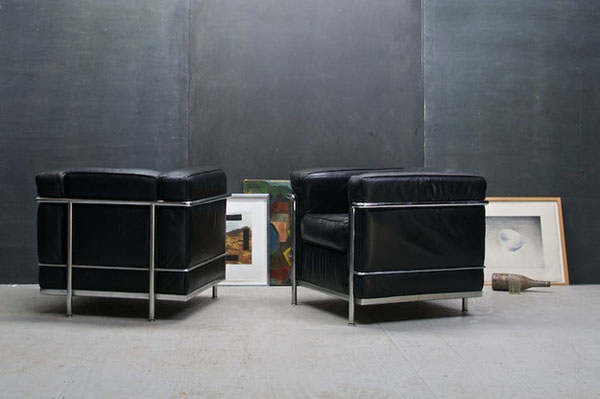 Corbusier discount chair lc2