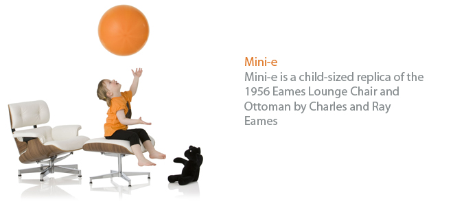Child-sized-Furniture - Chair - Ottoman - Charles - Ray Eames